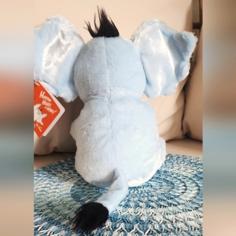 Horton Hears A Who Dr Seuss Elephant Stuffed Cozy 10 Inches Ages 3 & Up (NWT) - Picture 5 of 9